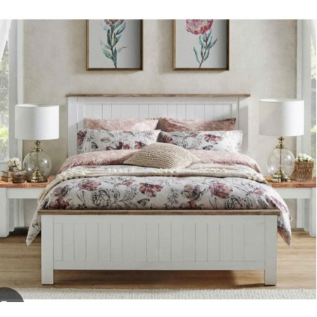 PPS Oak : Taylor Giường Ngủ Châu Âu , Queen Size